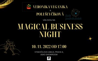 Offline networking v Praze – Magical Business Night