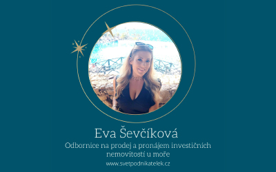 Jak na pasivní příjmy v podnikání i mimo něj – Eva Ševčíková